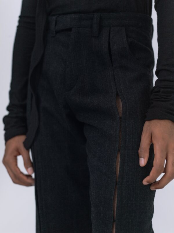 S3 Agustin pants - Grey wool