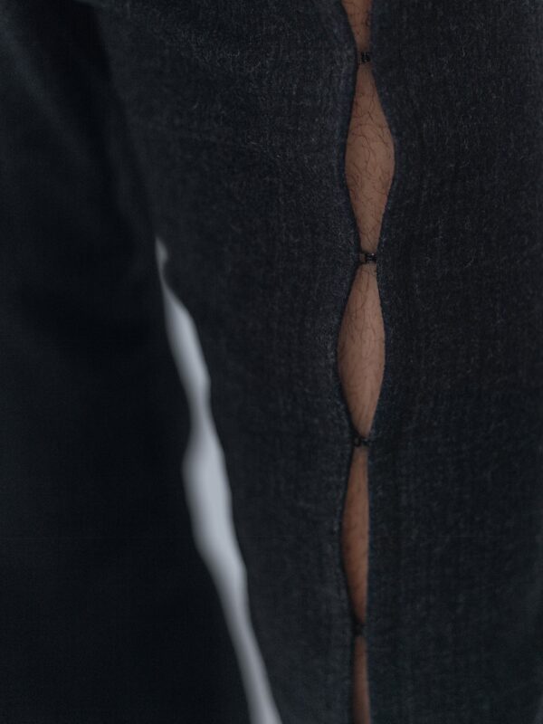 S3 Agustin pants - Grey wool