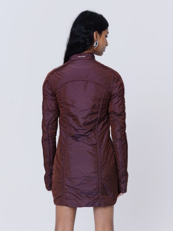 S3 IOSHI DRESS - BURGUNDY