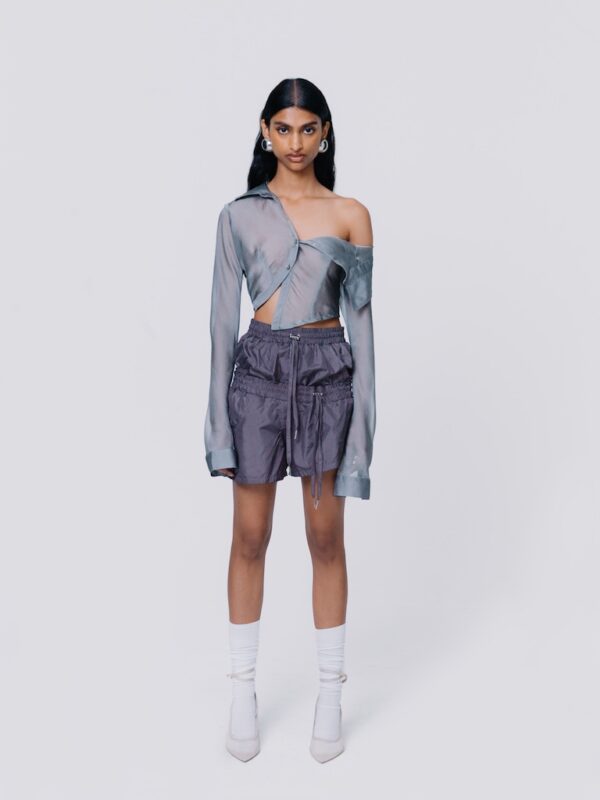 S3 Siska blouse - Magnesium Grey