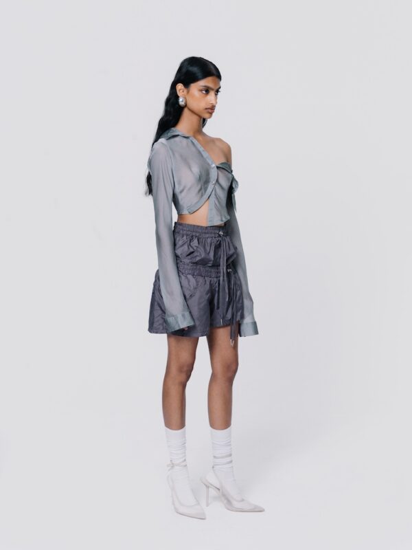 S3 Siska blouse - Magnesium Grey